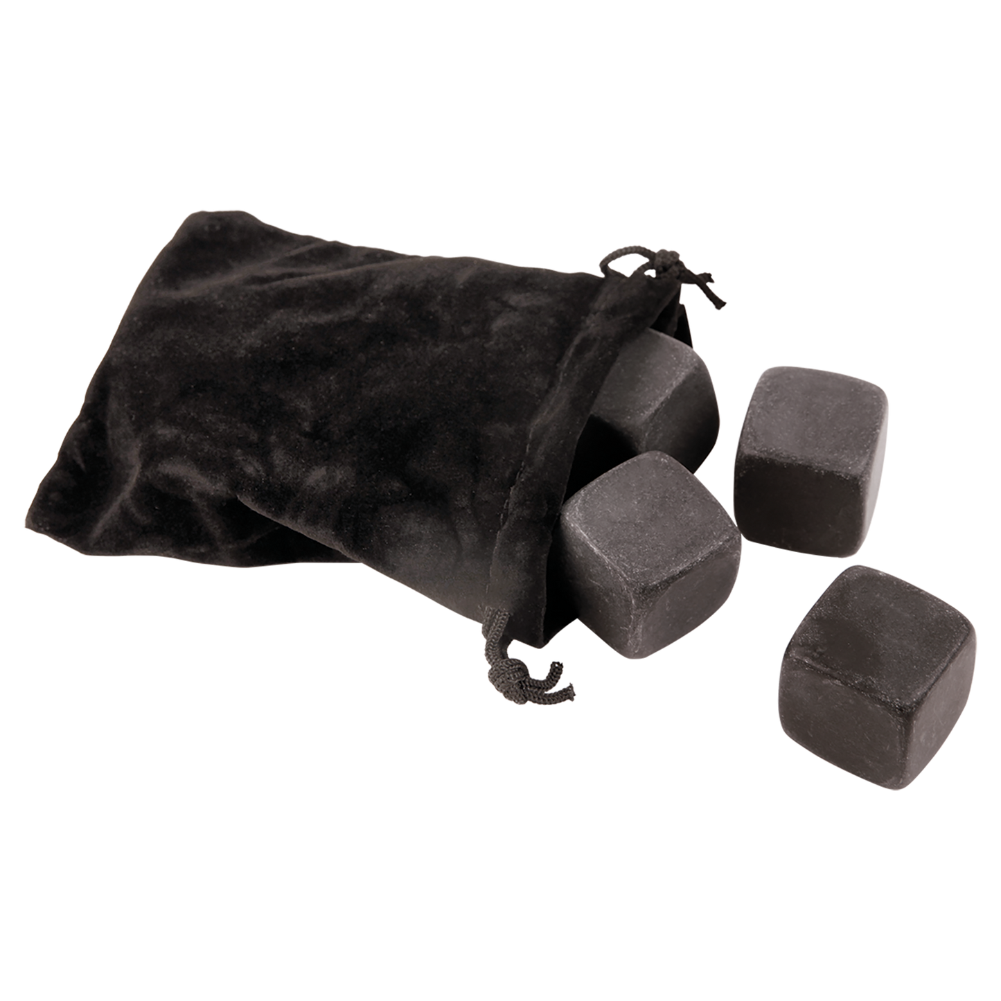 1" x 1" 9-Piece Whiskey Stone Set