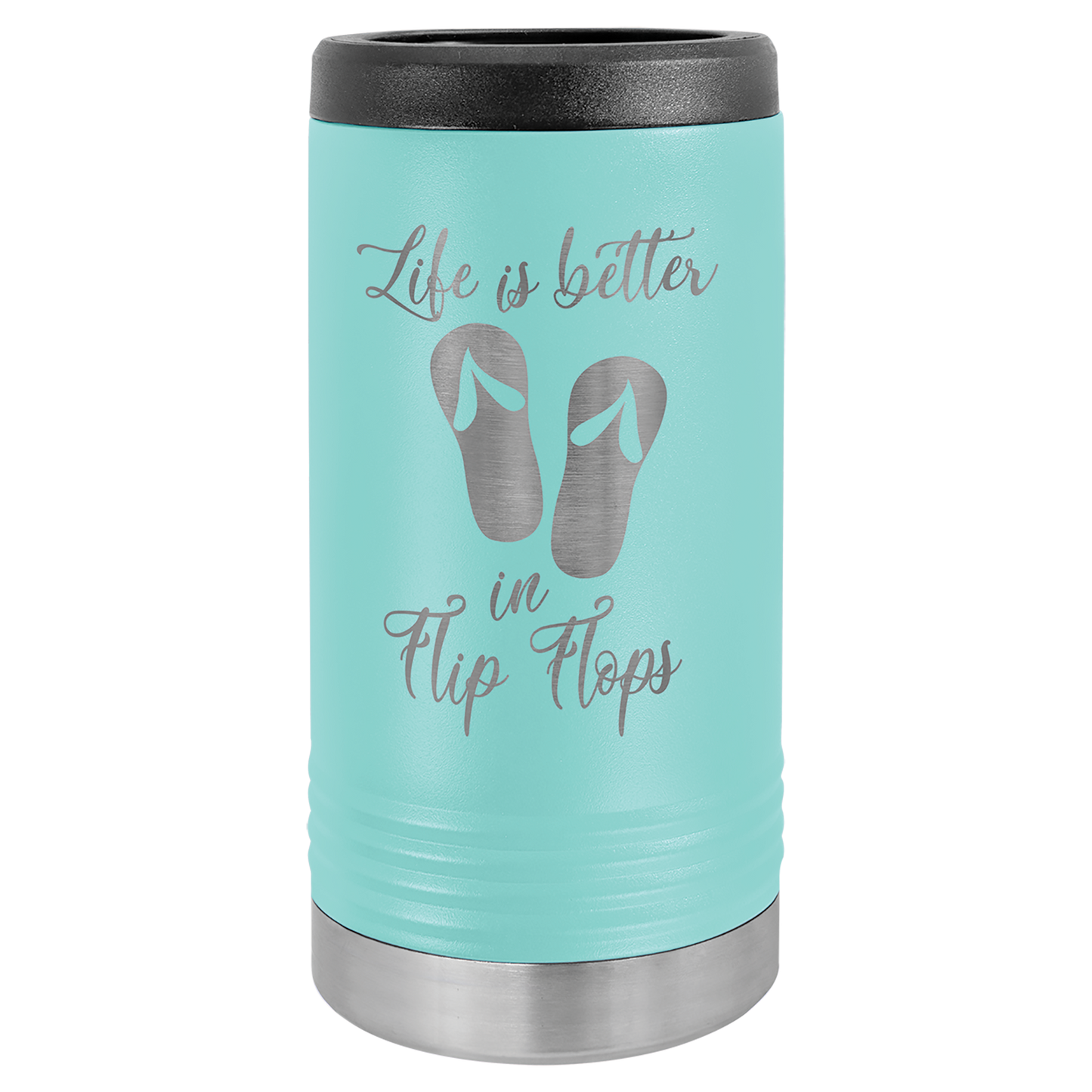 Polar Camel Vacuum Insulated Slim Bottle / Can Beverage Holder – Stainless Steel Drink Cooler for Tall Cans & Bottles