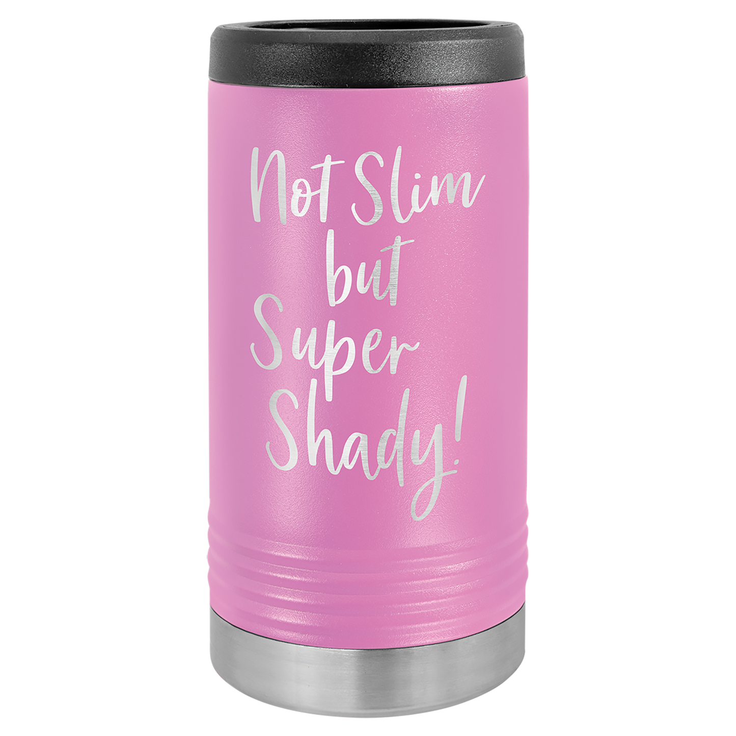 Polar Camel Vacuum Insulated Slim Bottle / Can Beverage Holder – Stainless Steel Drink Cooler for Tall Cans & Bottles