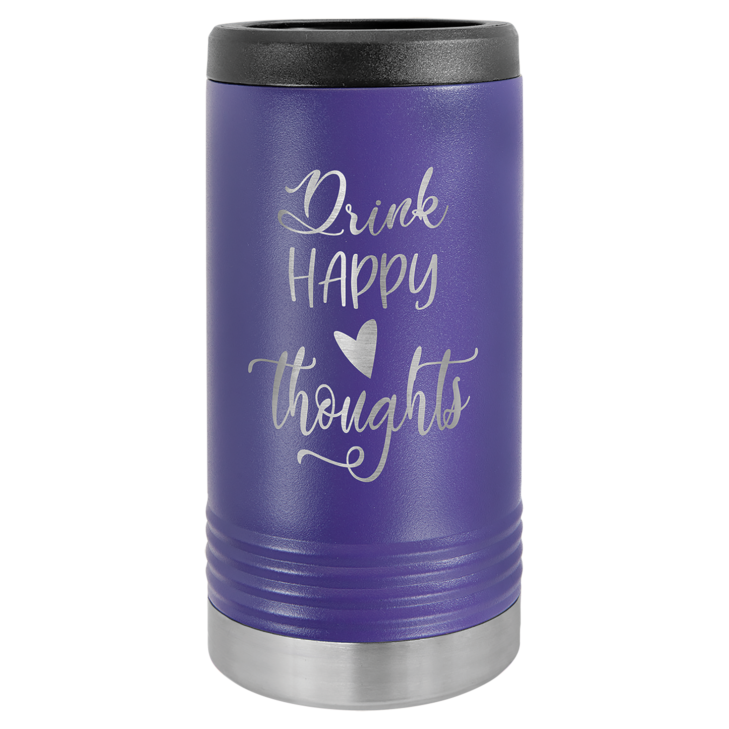 Polar Camel Vacuum Insulated Slim Bottle / Can Beverage Holder – Stainless Steel Drink Cooler for Tall Cans & Bottles