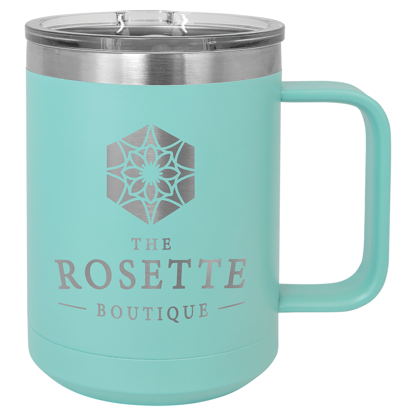 15 oz Vacuum Insulated Mug with Slider Lid – Custom Engraved Stainless Steel Coffee Mug – Personalized Polar Camel Drinkware – Hot & Cold Resistant