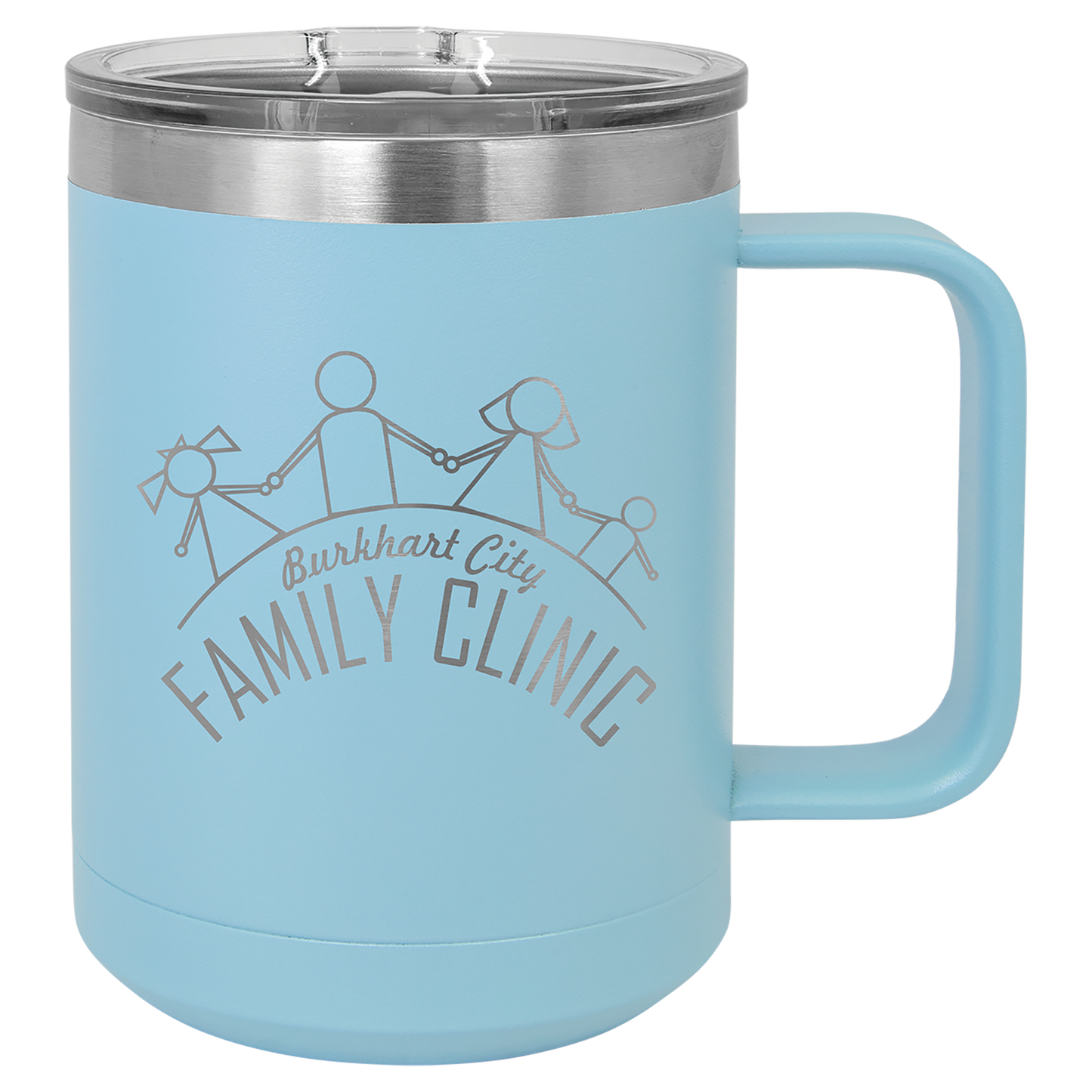 15 oz Vacuum Insulated Mug with Slider Lid – Custom Engraved Stainless Steel Coffee Mug – Personalized Polar Camel Drinkware – Hot & Cold Resistant