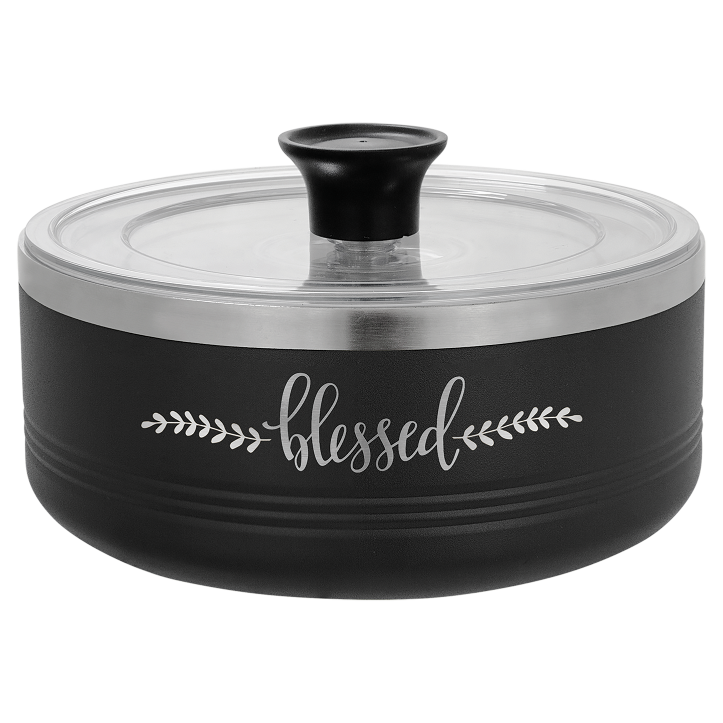 Vacuum Insulated Serving Bowl with Lid - 1 1/4 Quart
