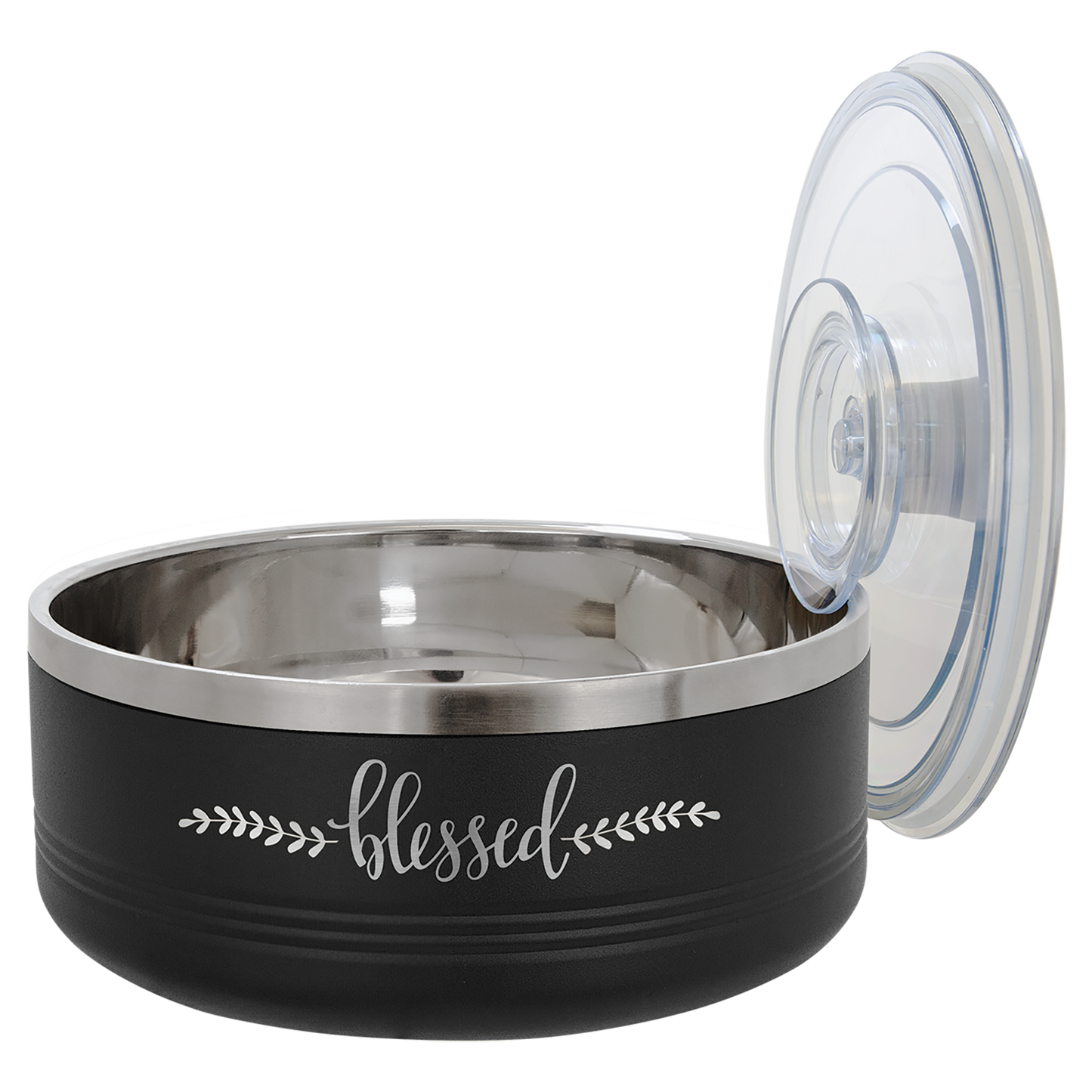 Vacuum Insulated Serving Bowl with Lid - 1 1/4 Quart