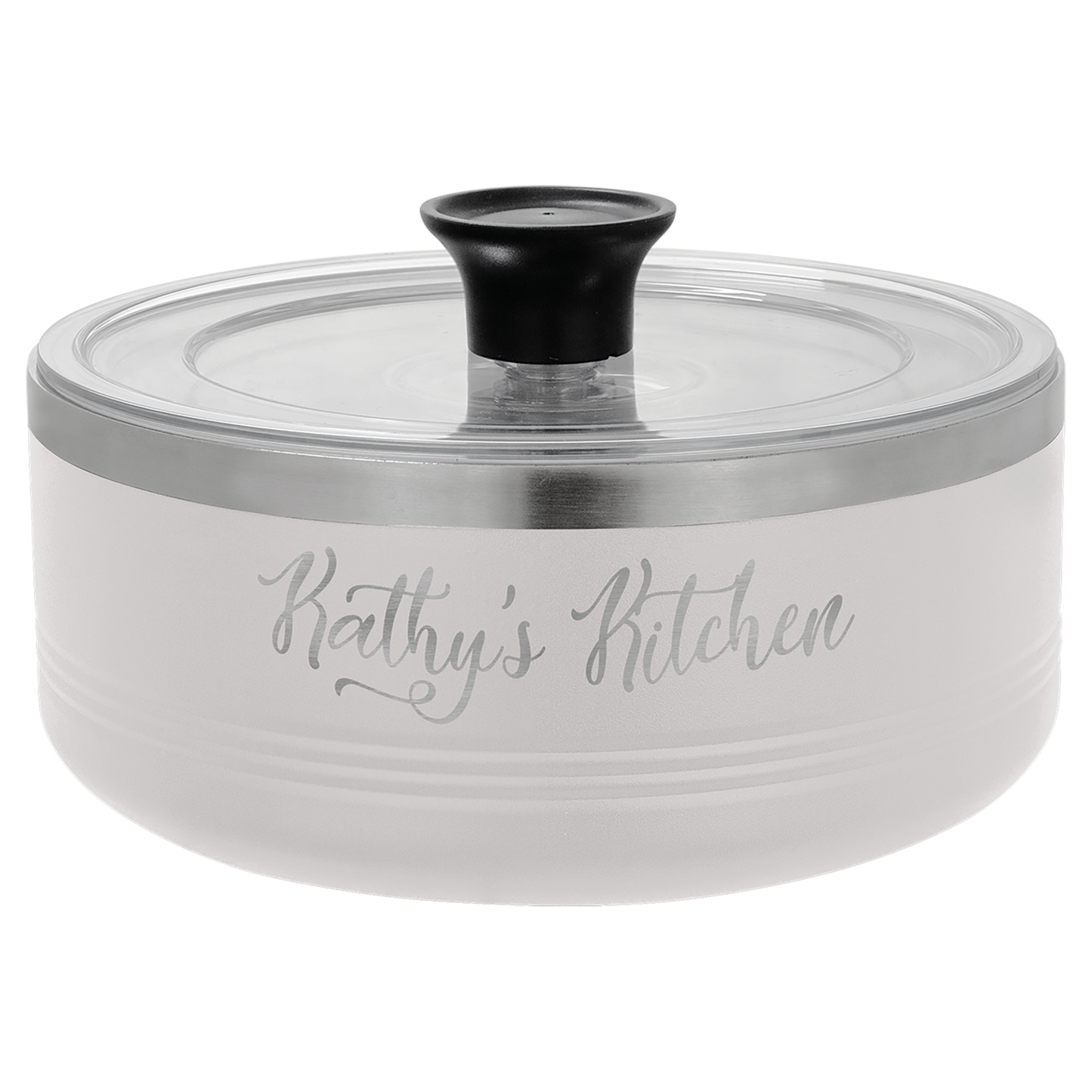 Vacuum Insulated Serving Bowl with Lid - 1 1/4 Quart