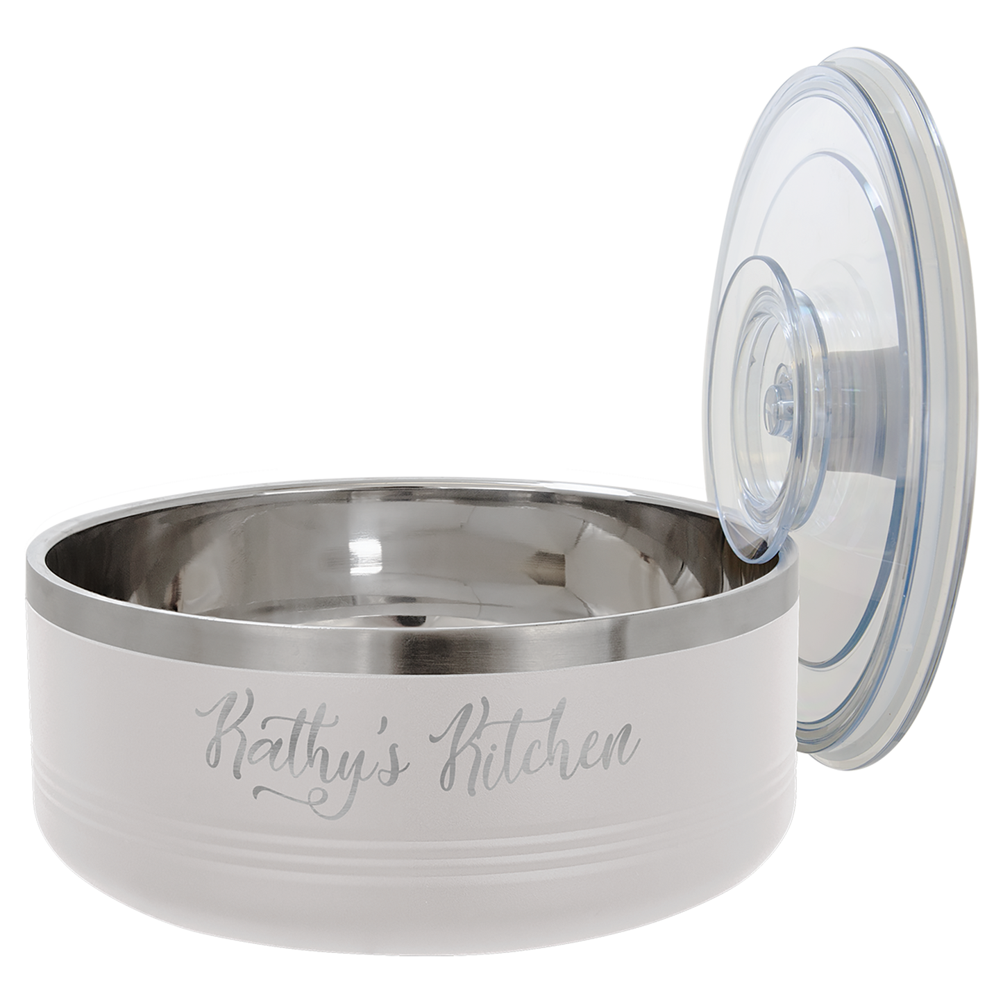 Vacuum Insulated Serving Bowl with Lid - 1 1/4 Quart