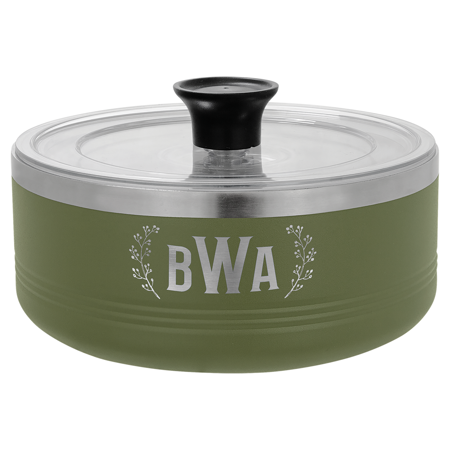 Vacuum Insulated Serving Bowl with Lid - 1 1/4 Quart