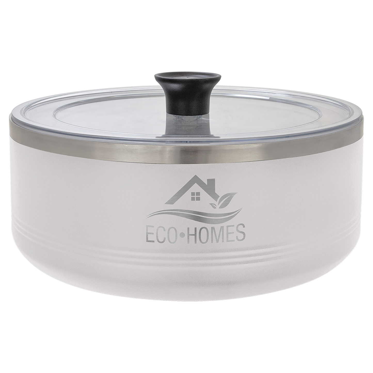 Vacuum Insulated Serving Bowl with Lid - 3 Quart