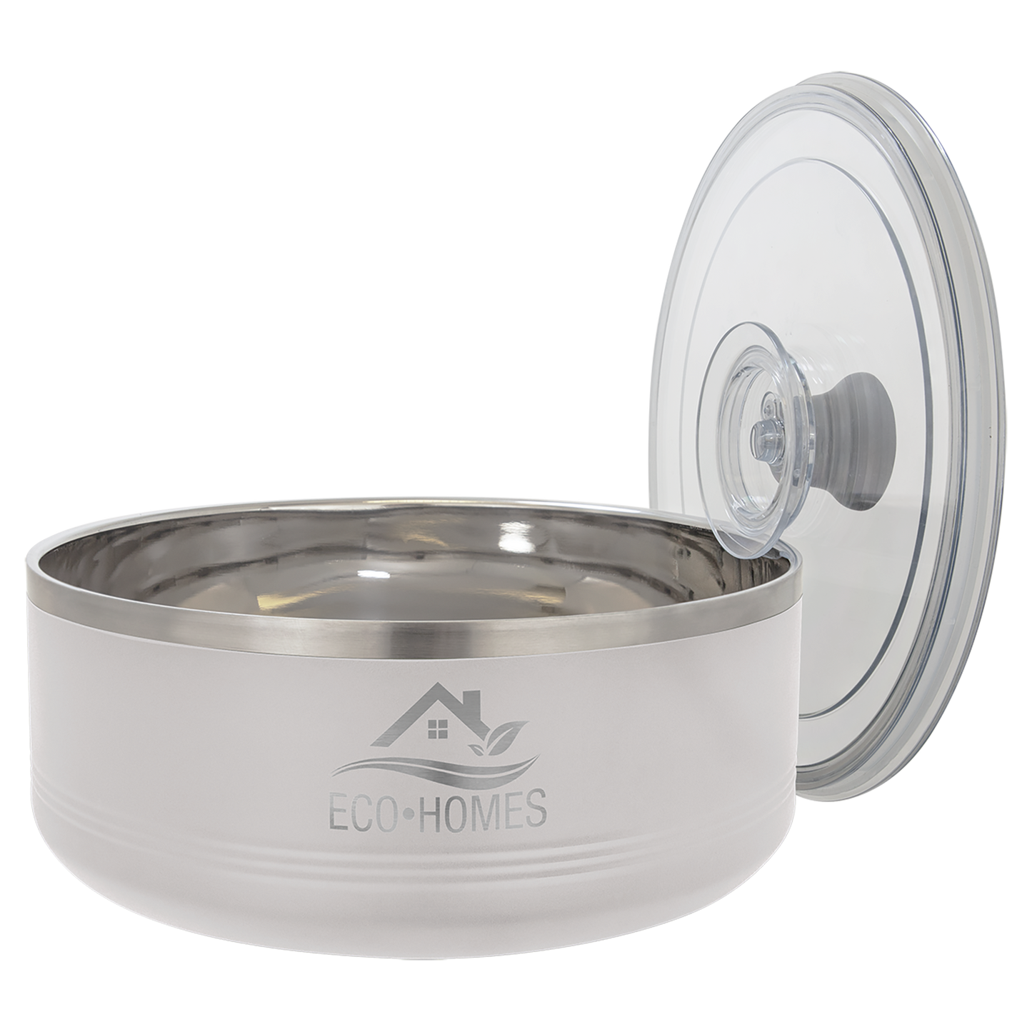 Vacuum Insulated Serving Bowl with Lid - 3 Quart