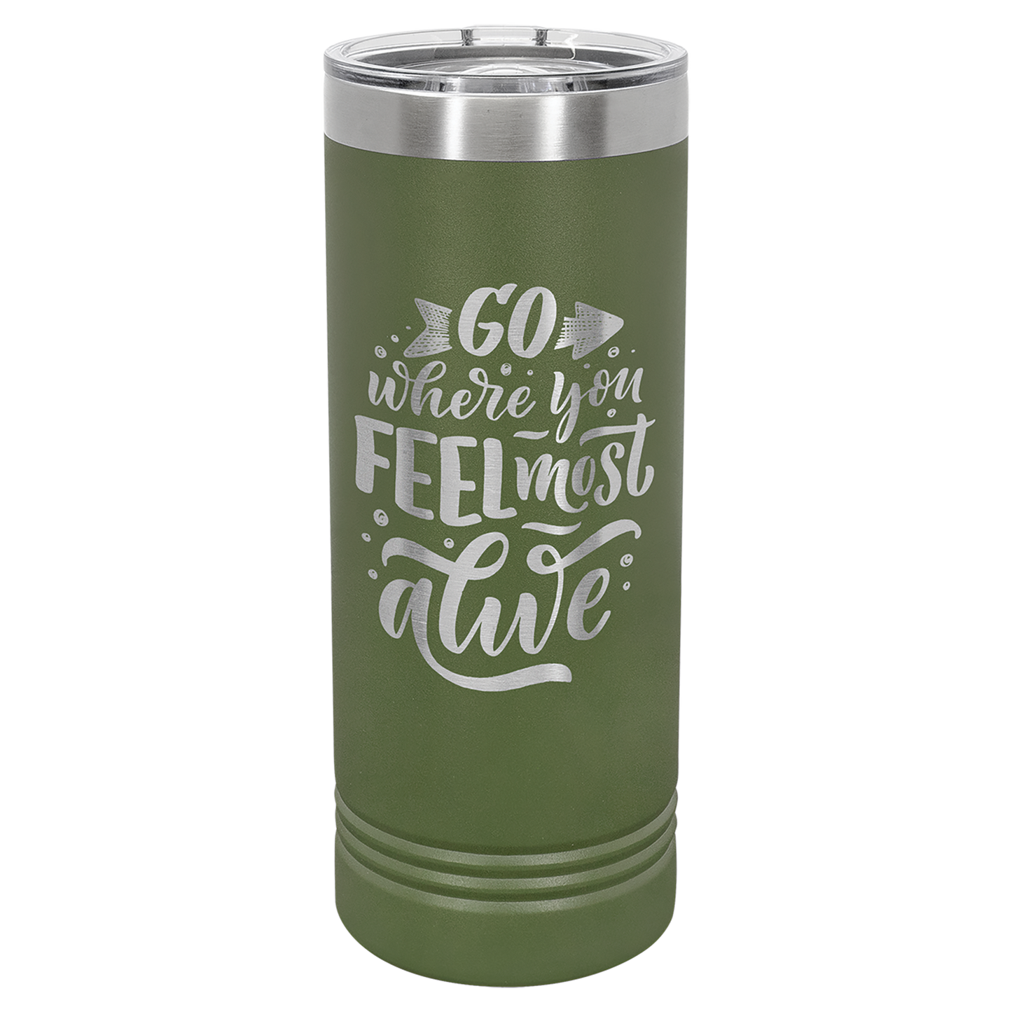Vacuum Insulated Skinny Tumbler - 22 oz. with Slider Lid