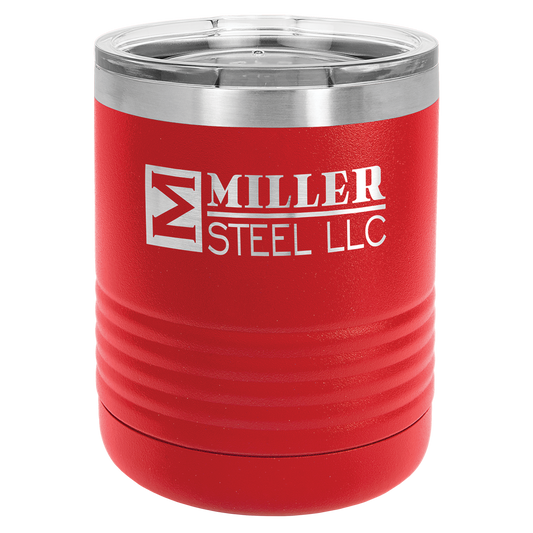 Vacuum Insulated Ringneck Tumbler - 10 oz. with Clear Lid - Fynn’s Woodworking & Designs