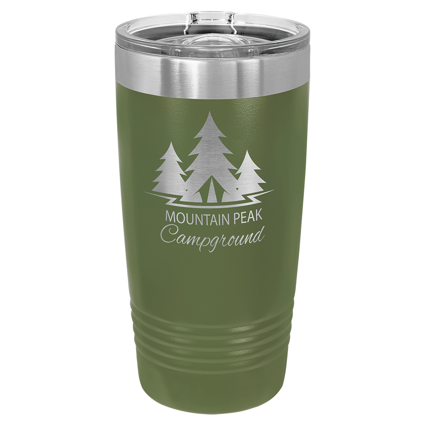 Custom Engraved Polar Camel 20oz Stainless Steel Ringneck Tumbler with Slider Lid - Fynn’s Woodworking & Designs