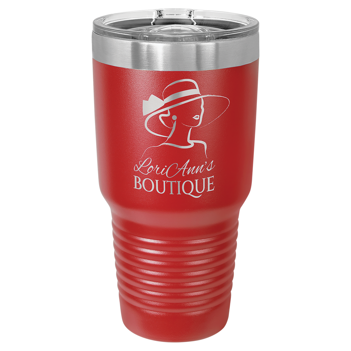 30 oz. Stainless Steel Insulated Tumbler with Slider Lid – Polar Camel Ringneck – Custom Engraved Double-Wall Drinkware – Cup Holder Friendly