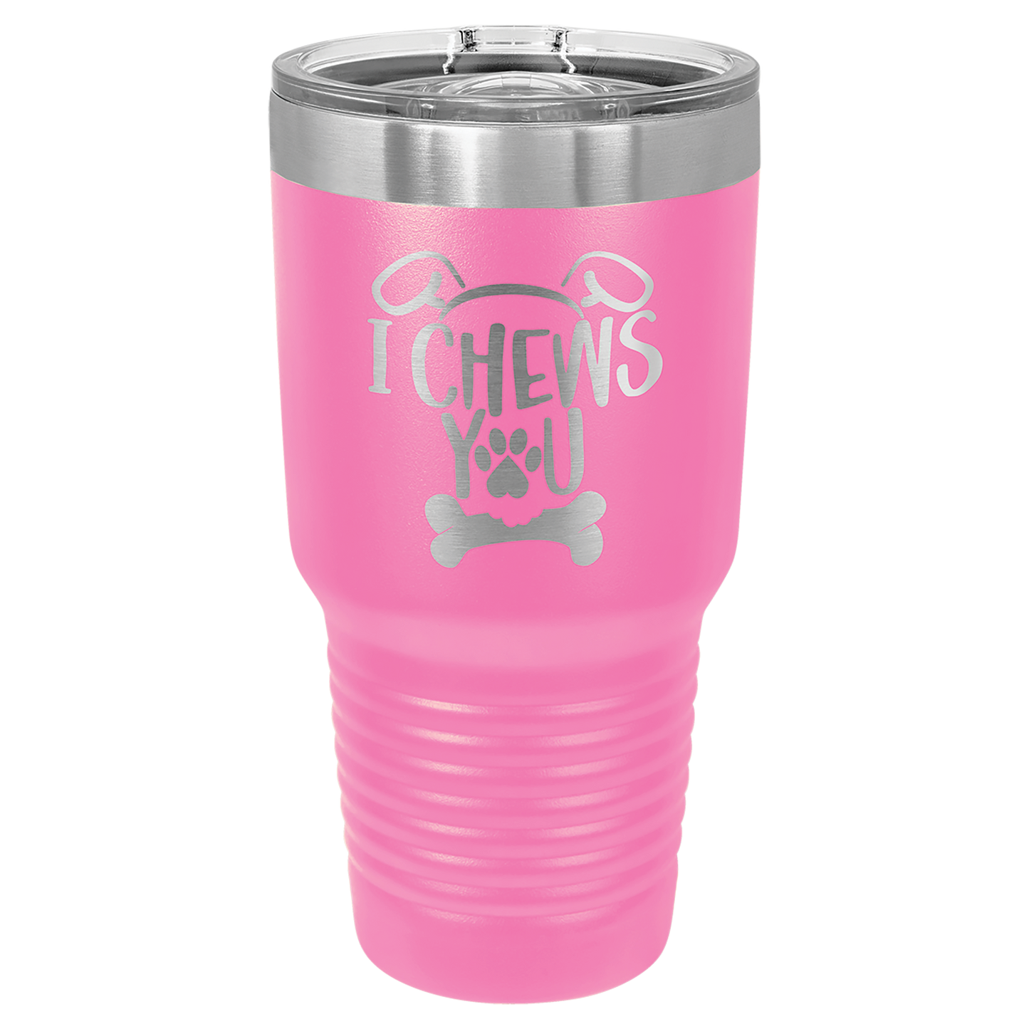 30 oz. Stainless Steel Insulated Tumbler with Slider Lid – Polar Camel Ringneck – Custom Engraved Double-Wall Drinkware – Cup Holder Friendly