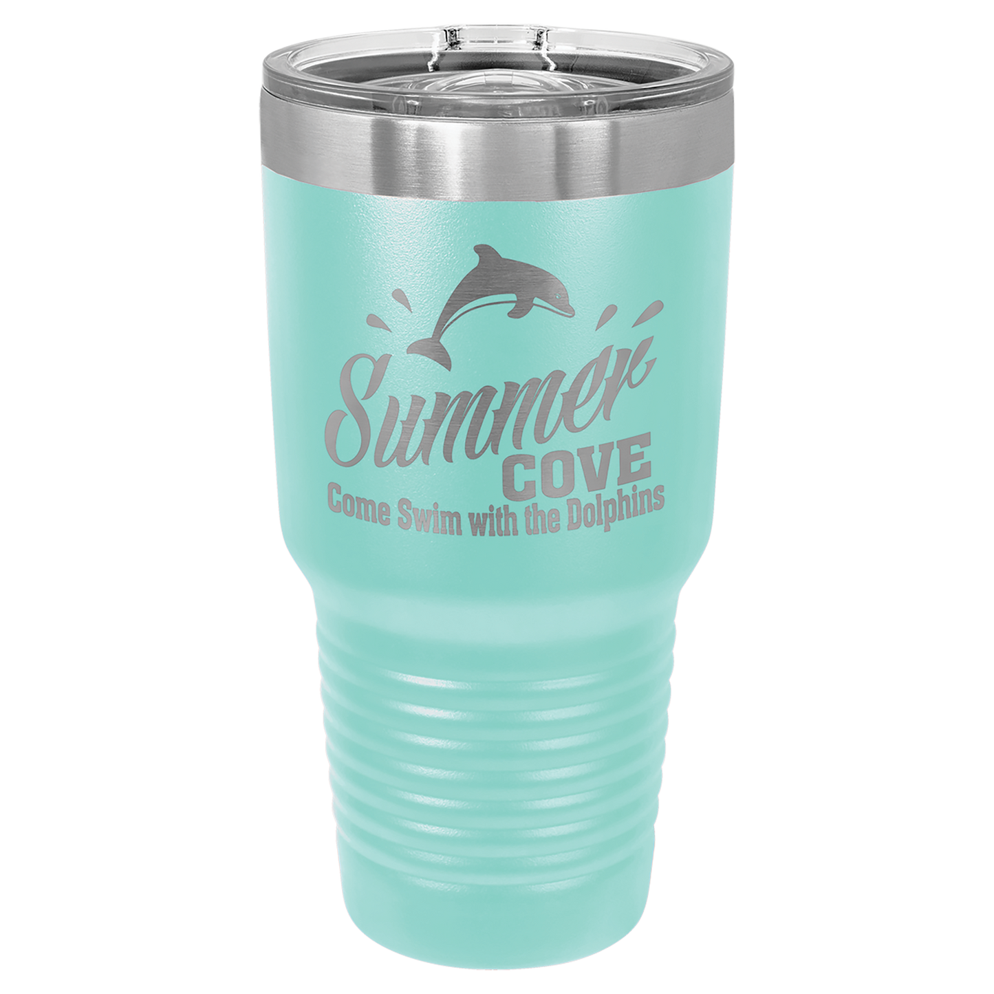 30 oz. Stainless Steel Insulated Tumbler with Slider Lid – Polar Camel Ringneck – Custom Engraved Double-Wall Drinkware – Cup Holder Friendly