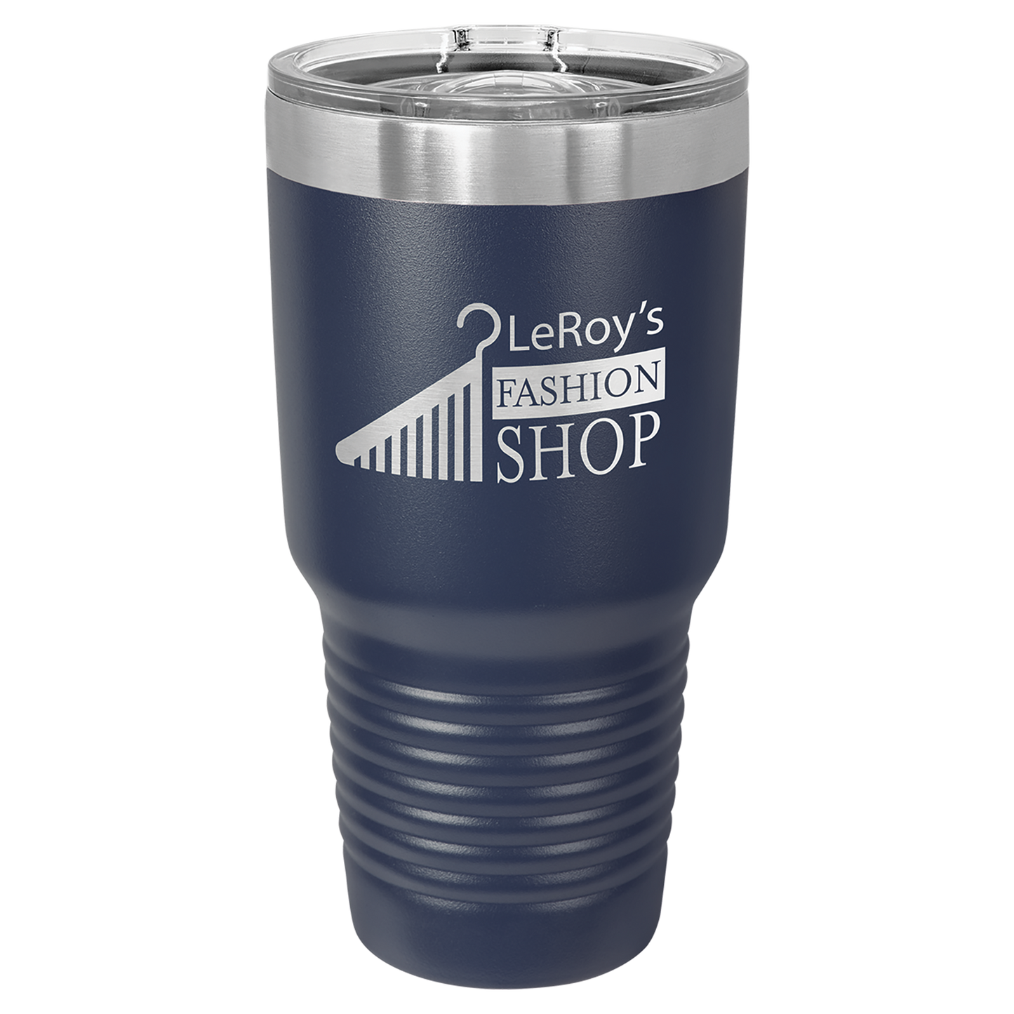 30 oz. Stainless Steel Insulated Tumbler with Slider Lid – Polar Camel Ringneck – Custom Engraved Double-Wall Drinkware – Cup Holder Friendly