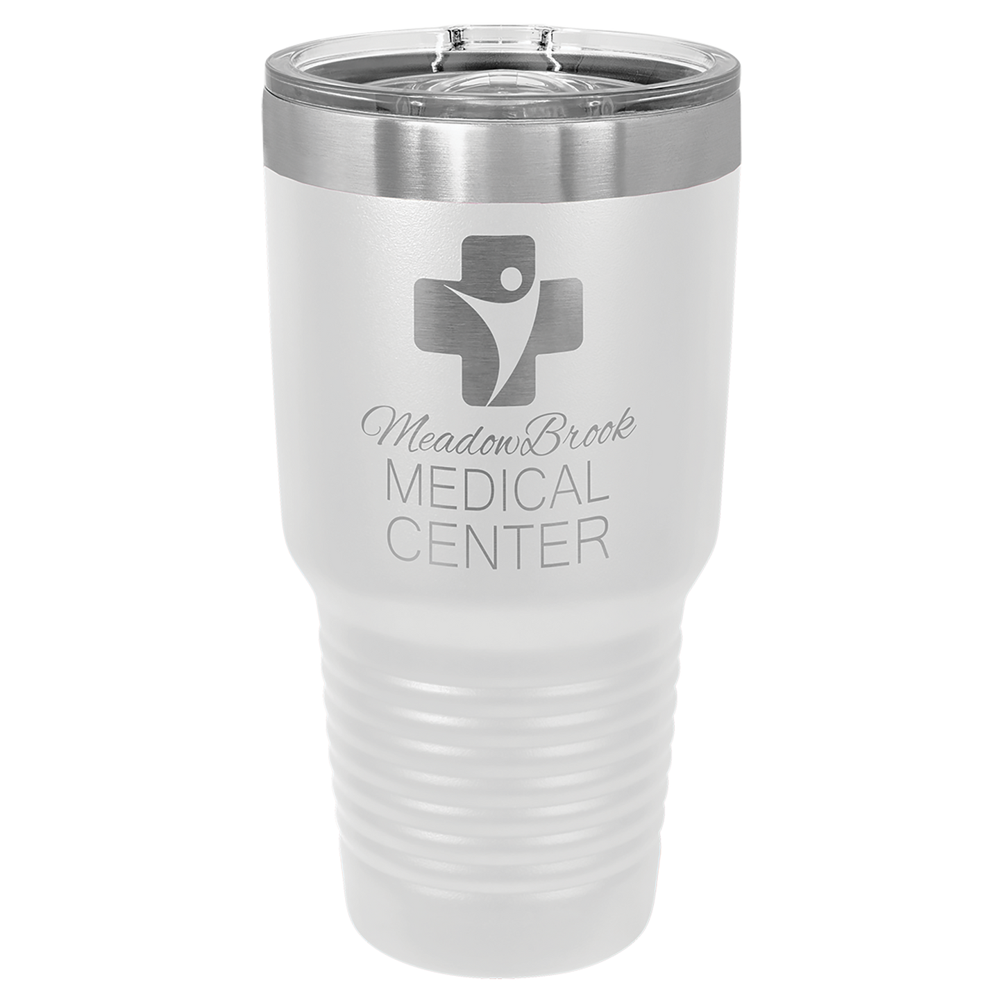 30 oz. Stainless Steel Insulated Tumbler with Slider Lid – Polar Camel Ringneck – Custom Engraved Double-Wall Drinkware – Cup Holder Friendly