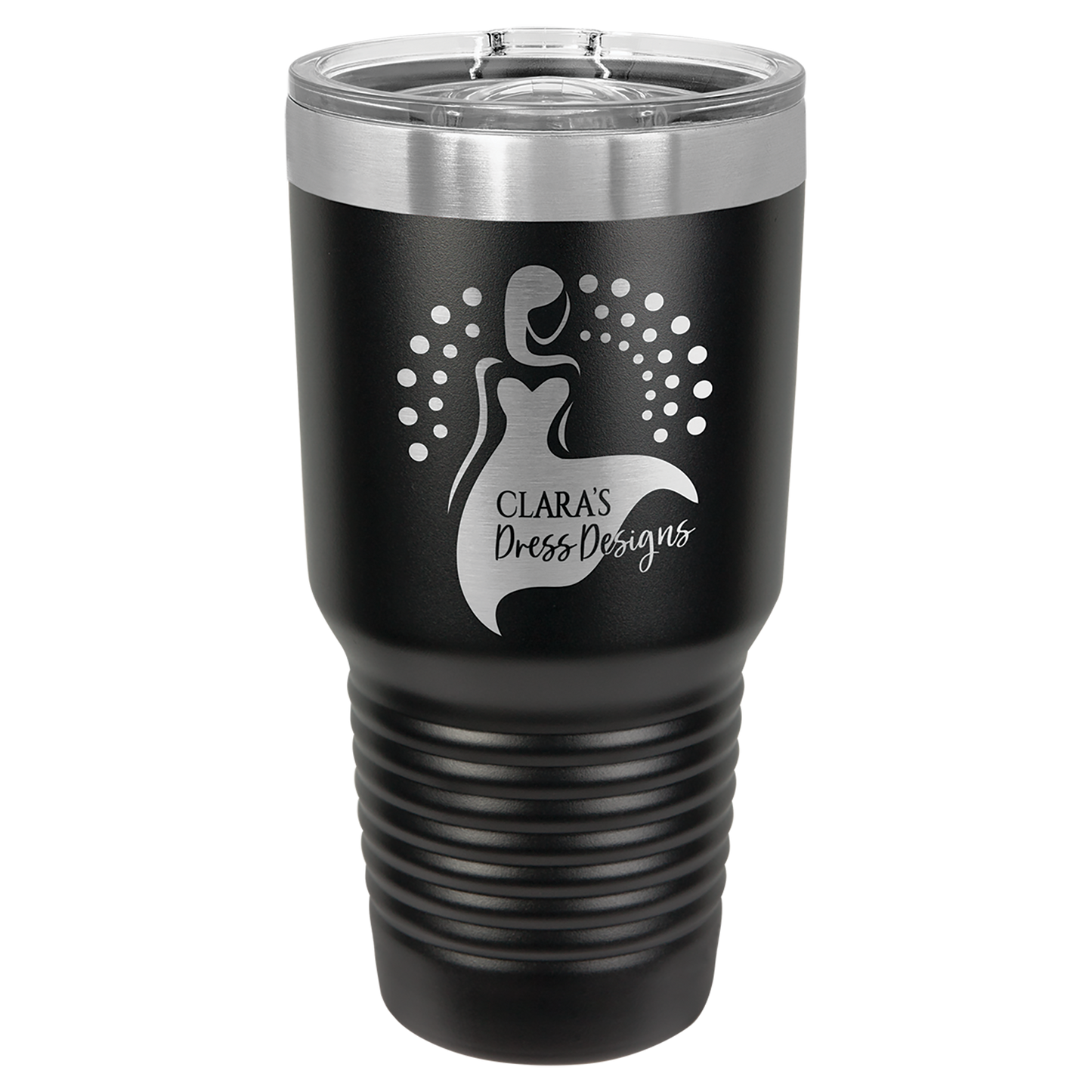 30 oz. Stainless Steel Insulated Tumbler with Slider Lid – Polar Camel Ringneck – Custom Engraved Double-Wall Drinkware – Cup Holder Friendly