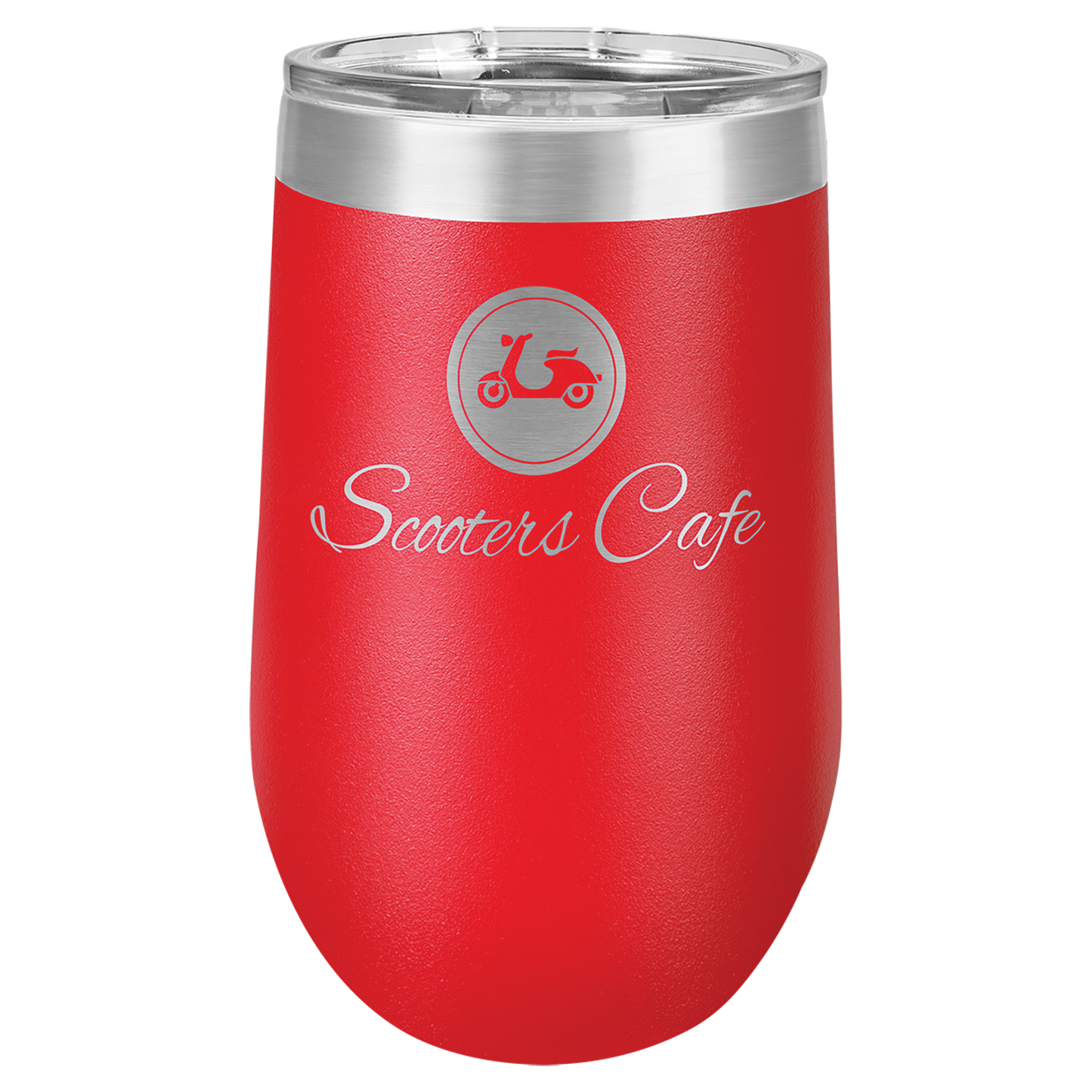 Vacuum Insulated Stemless Wine Tumbler - 16 oz. with Lid
