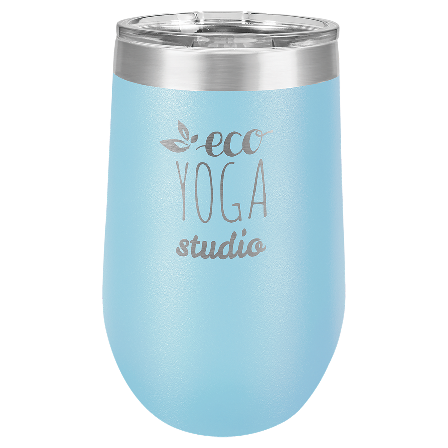 Vacuum Insulated Stemless Wine Tumbler - 16 oz. with Lid