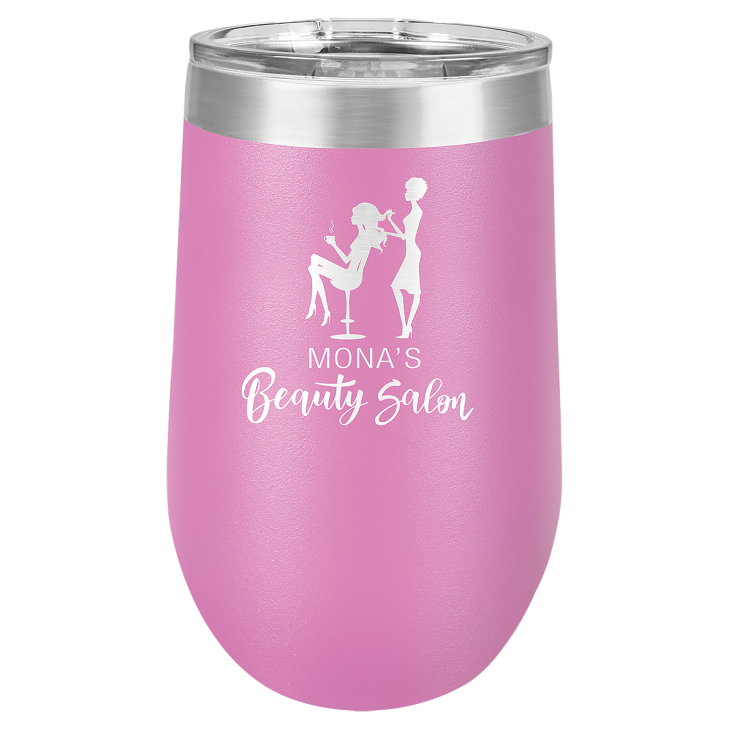 Vacuum Insulated Stemless Wine Tumbler - 16 oz. with Lid