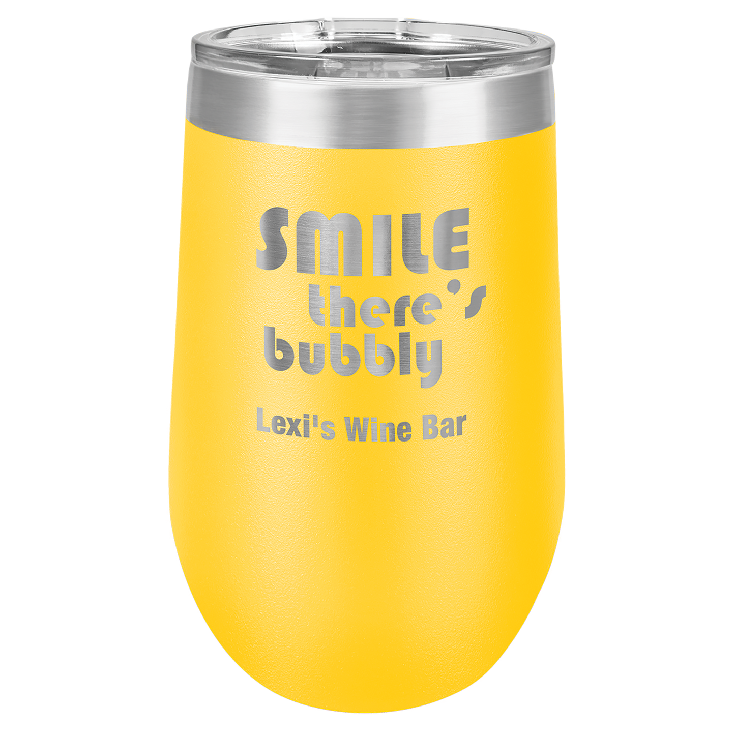 Vacuum Insulated Stemless Wine Tumbler - 16 oz. with Lid