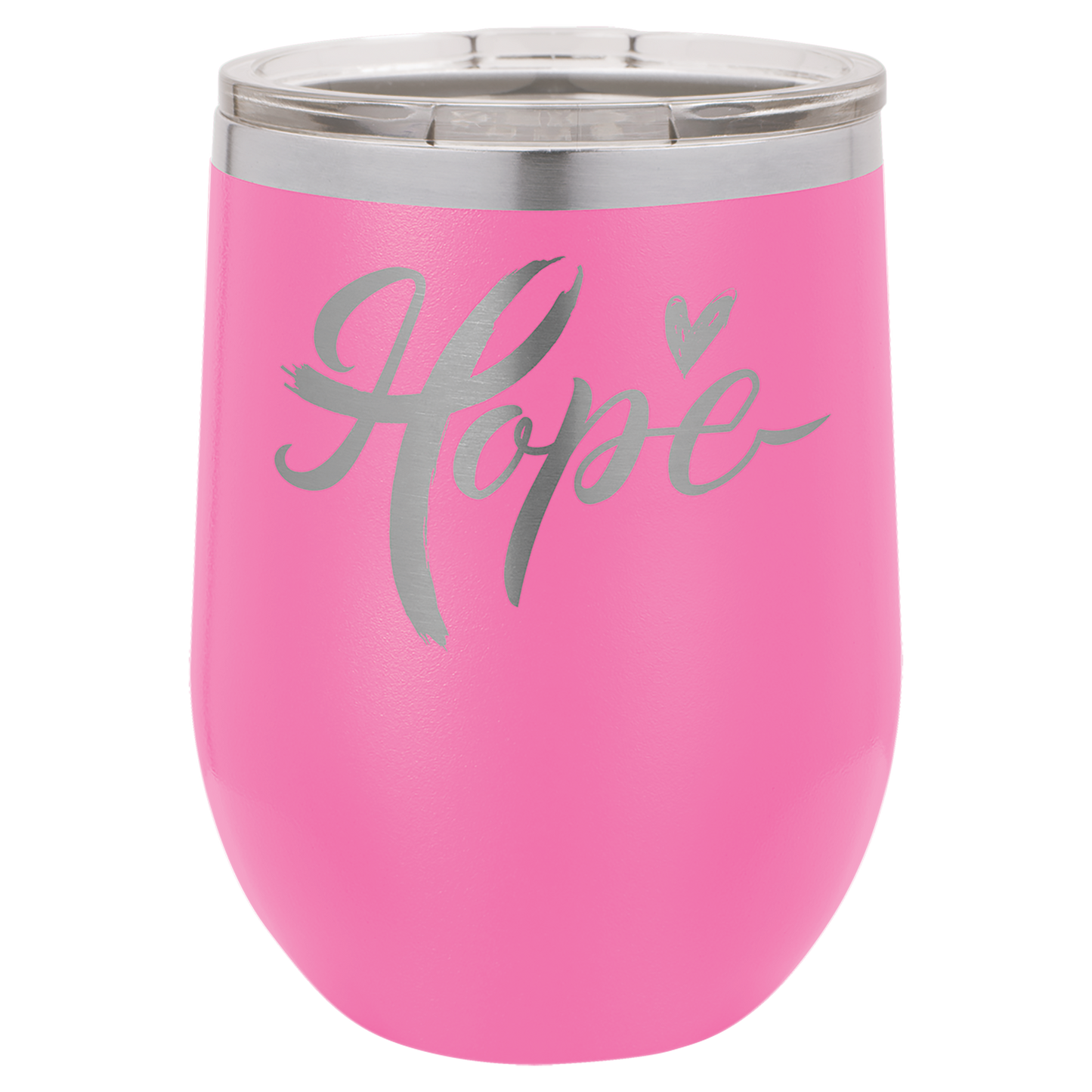 Vacuum Insulated Stemless Wine Tumbler - 12 oz. with Lid