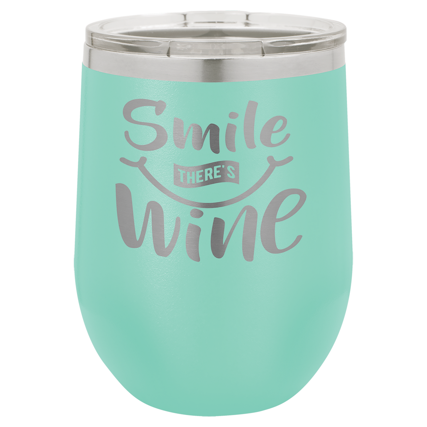 Vacuum Insulated Stemless Wine Tumbler - 12 oz. with Lid
