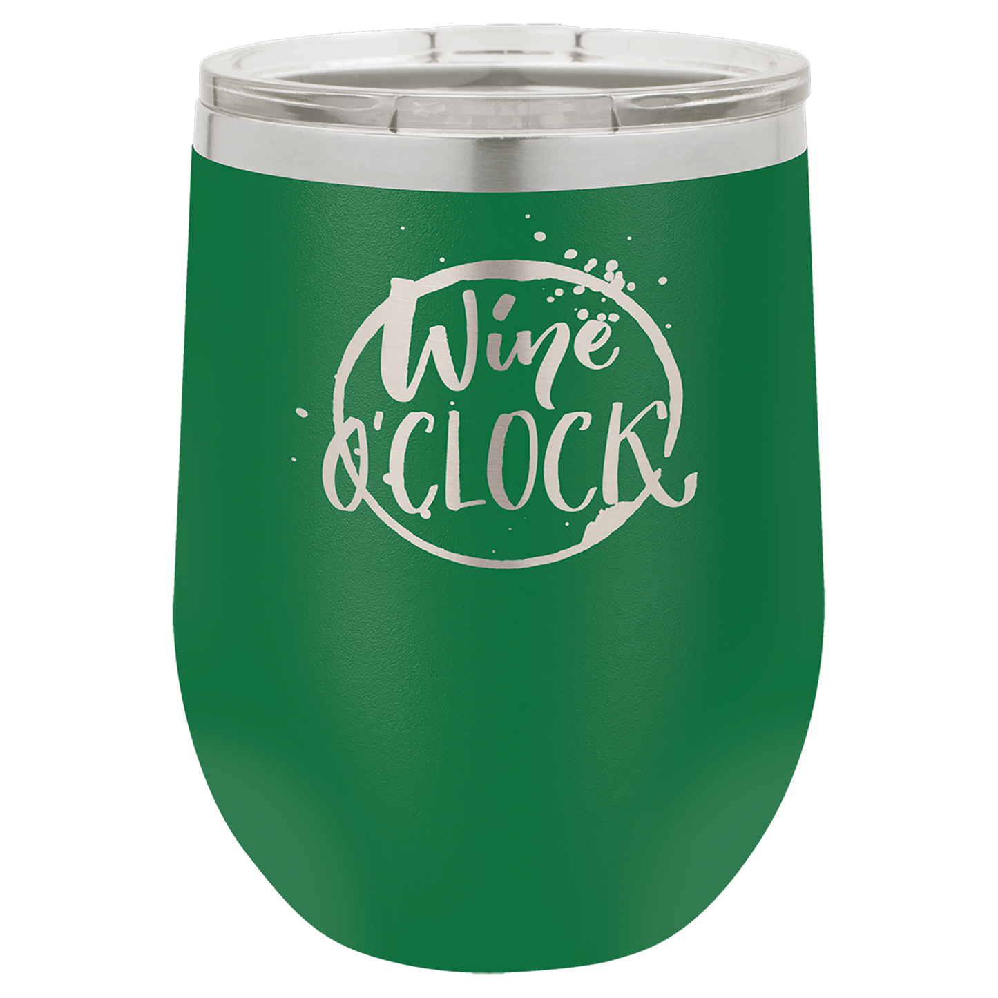 Vacuum Insulated Stemless Wine Tumbler - 12 oz. with Lid