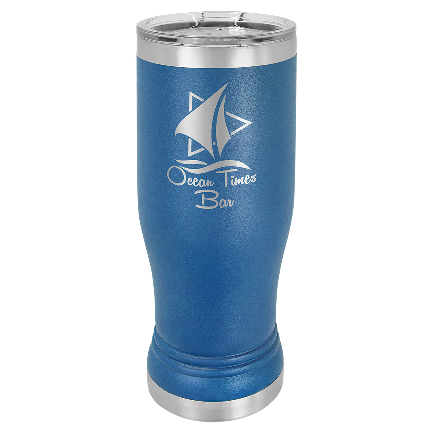 Vacuum Insulated Pilsner - 14 oz. with Clear Lid