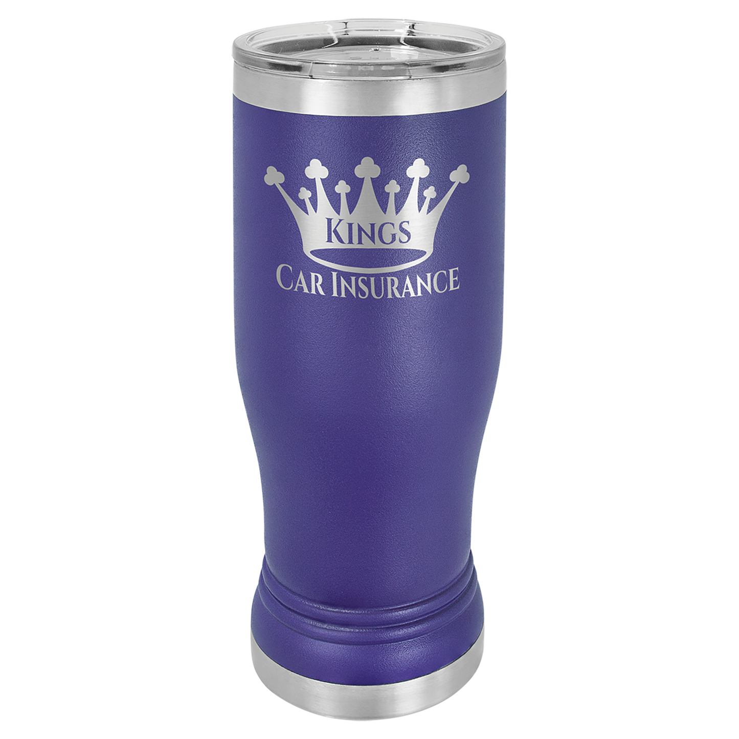Vacuum Insulated Pilsner - 14 oz. with Clear Lid