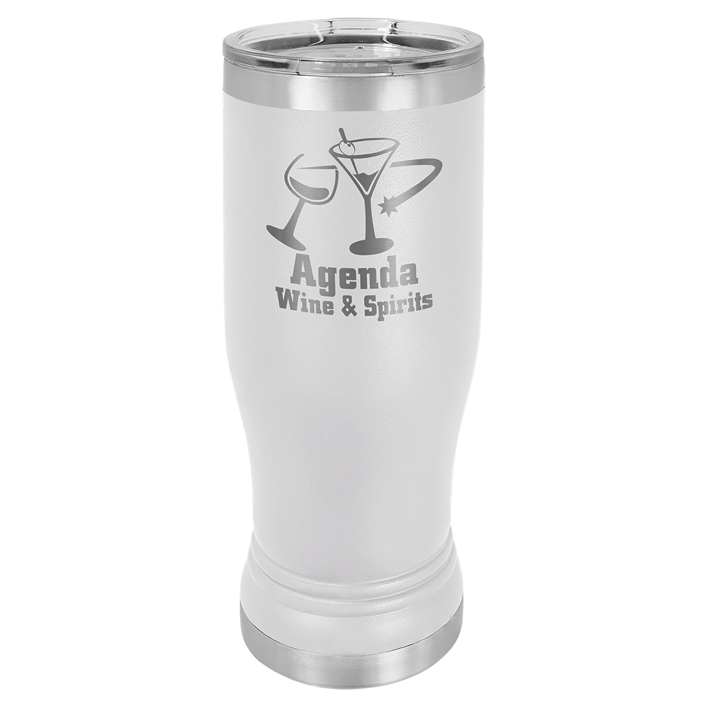 Vacuum Insulated Pilsner - 14 oz. with Clear Lid