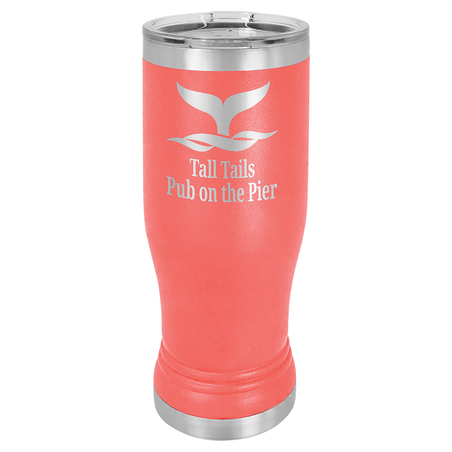 Vacuum Insulated Pilsner - 14 oz. with Clear Lid
