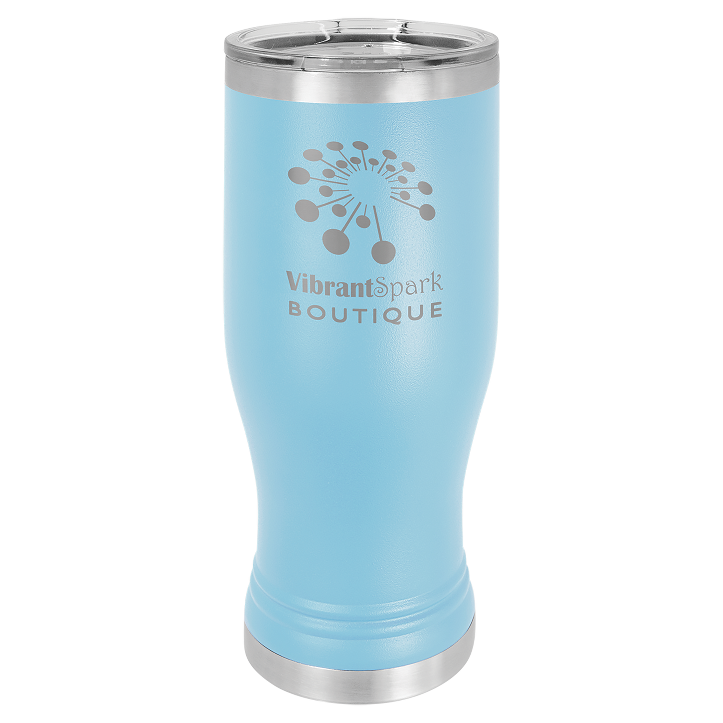 Vacuum Insulated Pilsner - 20 oz with Clear Lid
