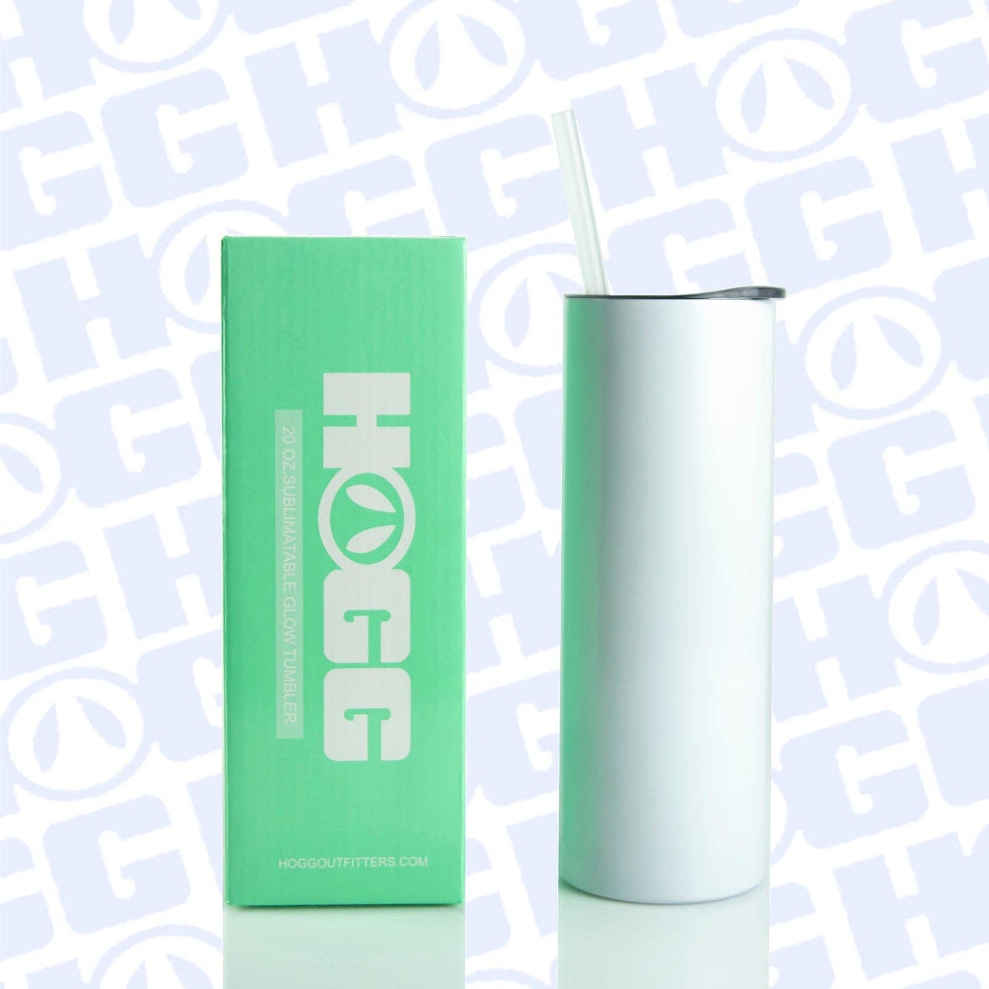 20oz Glow in the Dark Sublimation Tumbler