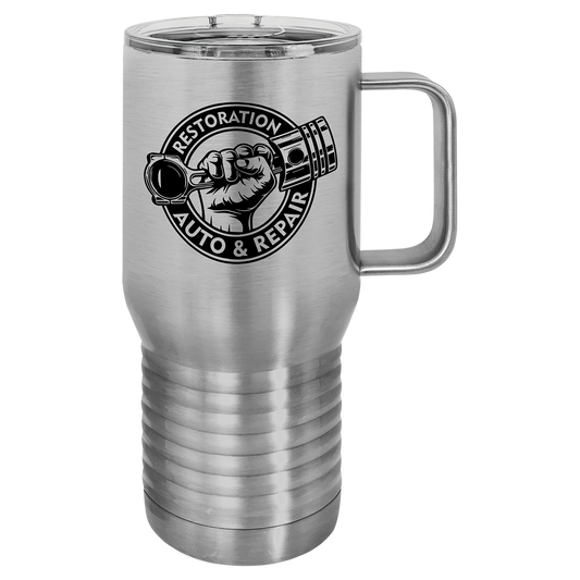 Vacuum Insulated Travel Mug - 20 oz. with Slider Lid