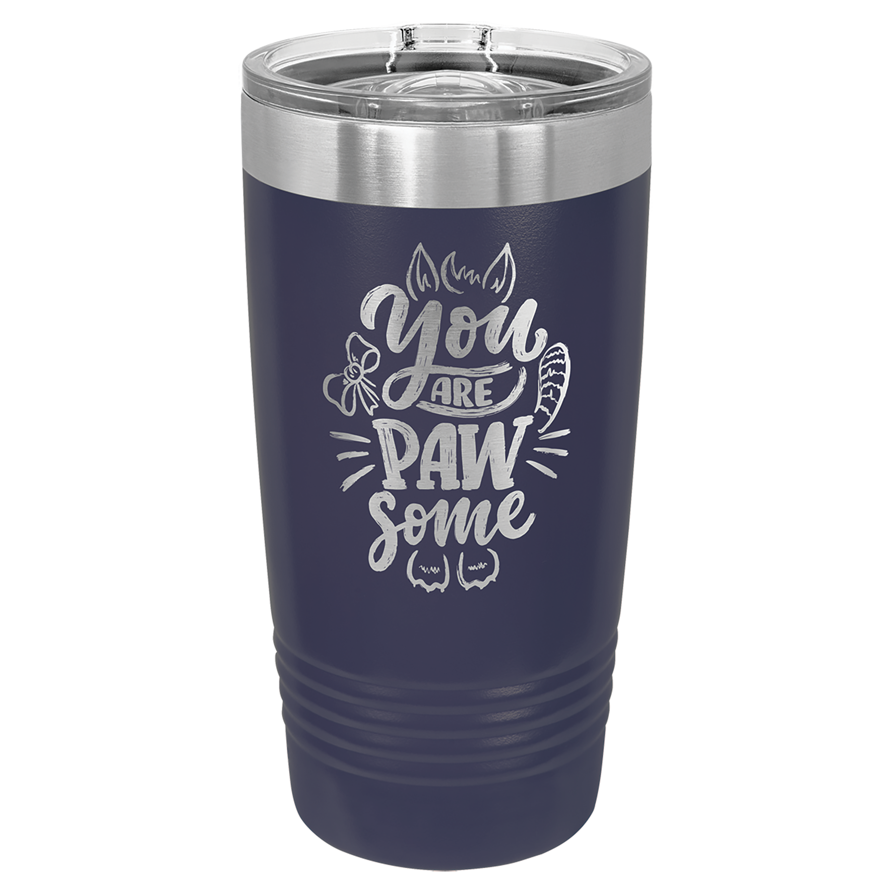 Custom Engraved Polar Camel 20oz Stainless Steel Ringneck Tumbler with Slider Lid - Fynn’s Woodworking & Designs