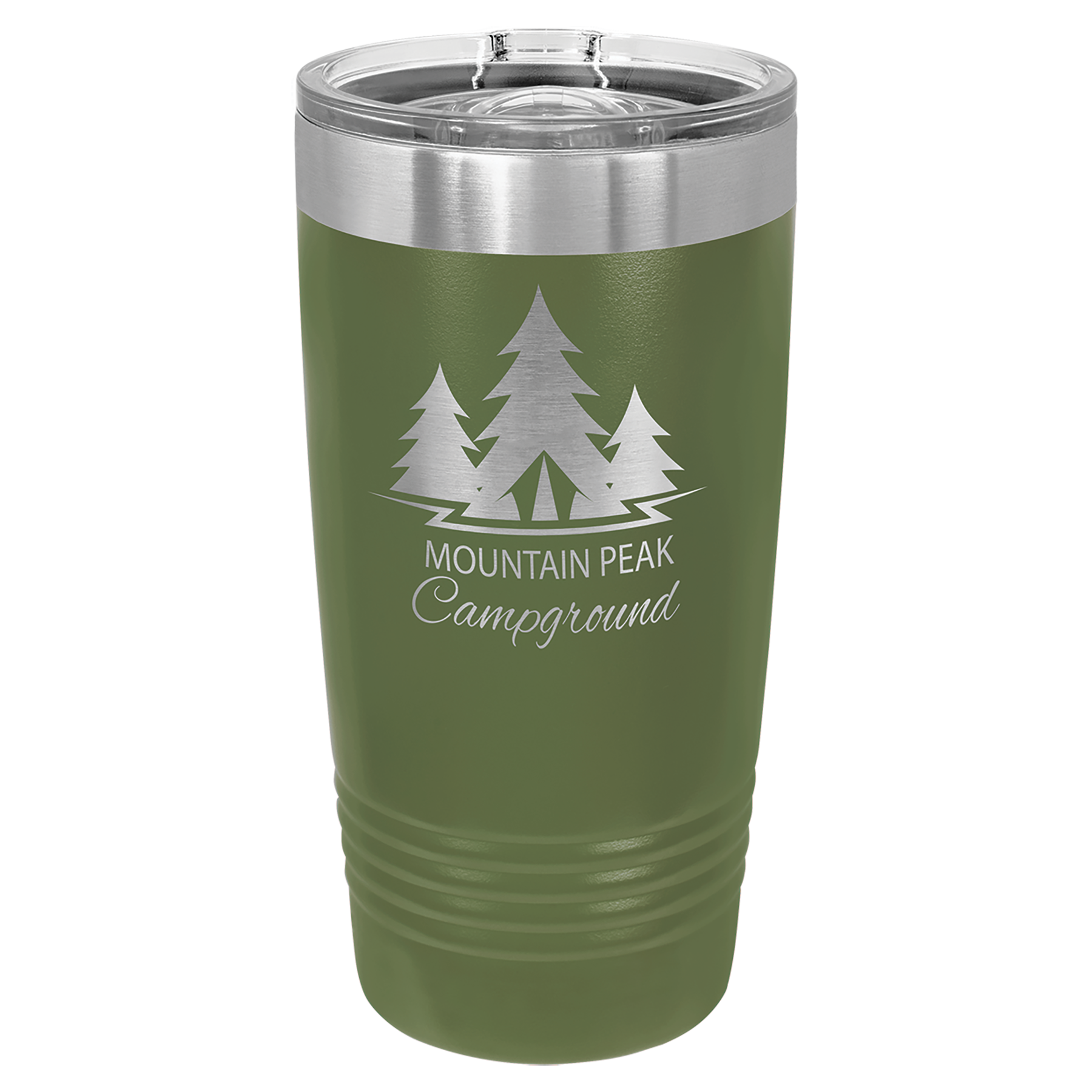 Custom Engraved Polar Camel 20oz Stainless Steel Ringneck Tumbler with Slider Lid - Fynn’s Woodworking & Designs