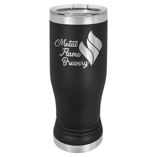 Vacuum Insulated Pilsner - 14 oz. with Clear Lid
