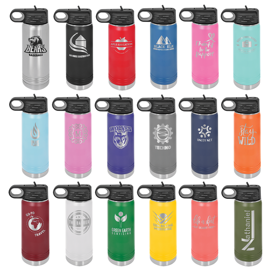 Vacuum Insulated Water Bottle - 20 oz.